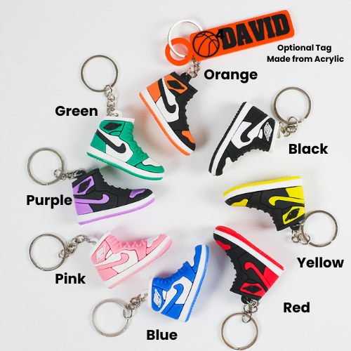 Jordan sneaker keychains deals