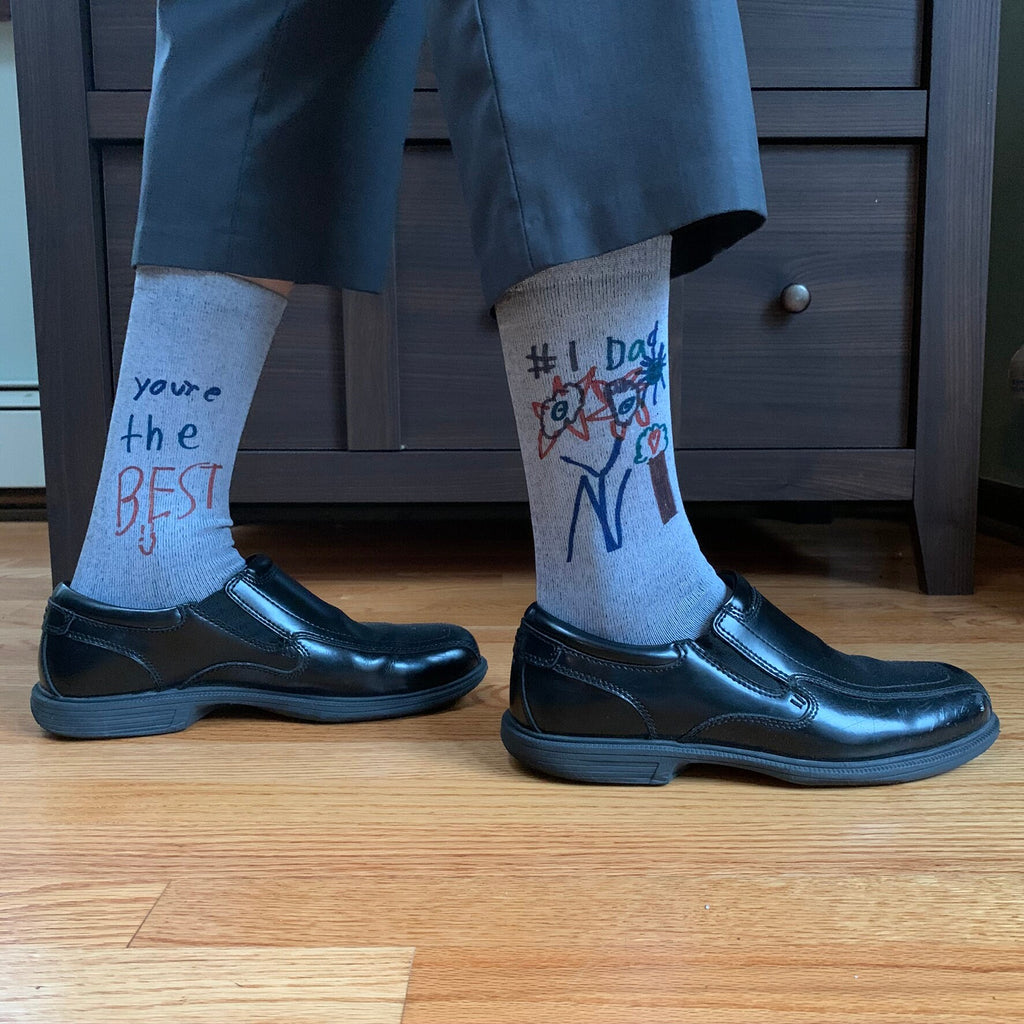 Kid's Artwork Dress Socks