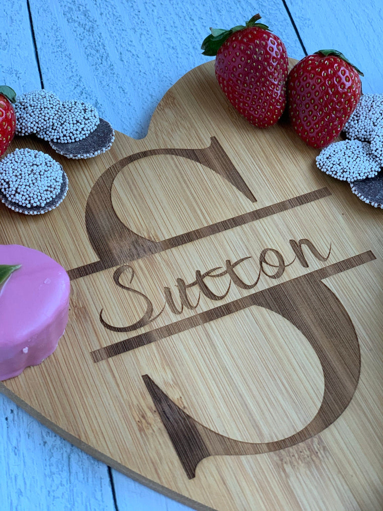 Heart Shape Cutting Board | Personalized Gift | Perfect for Small Charcuterie | Gifts for Her | Custom Cutting Board