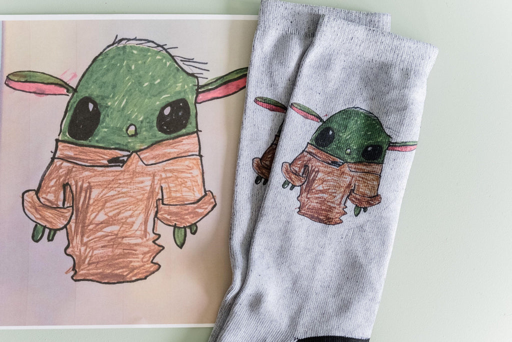 Kid's Artwork Dress Socks