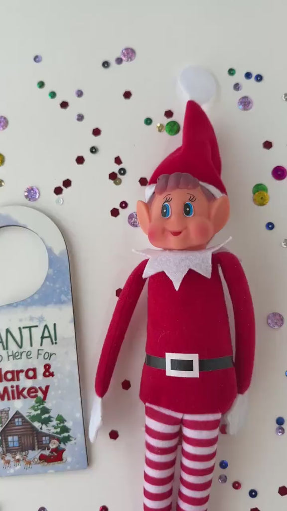 Elf Door Hanger
