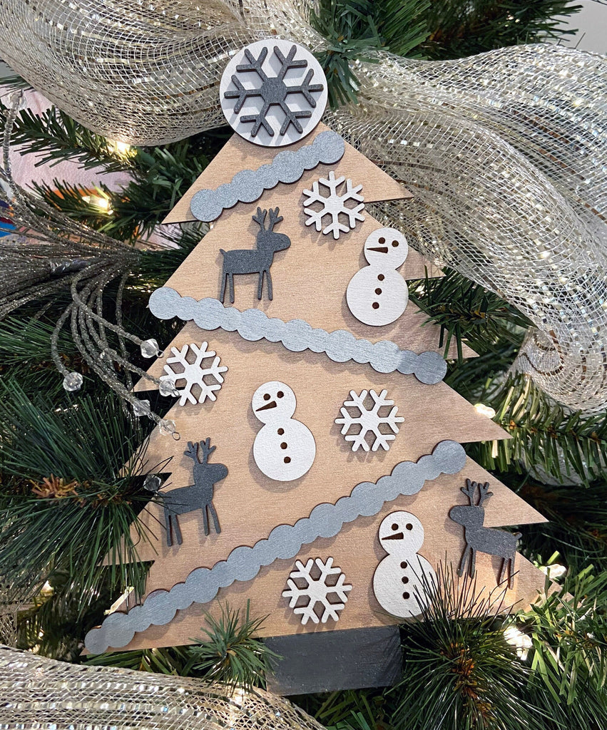 DIY Christmas Tree Painting Kit | Paint Your Own Tree | Tree Decorating Activity | Craft Gift