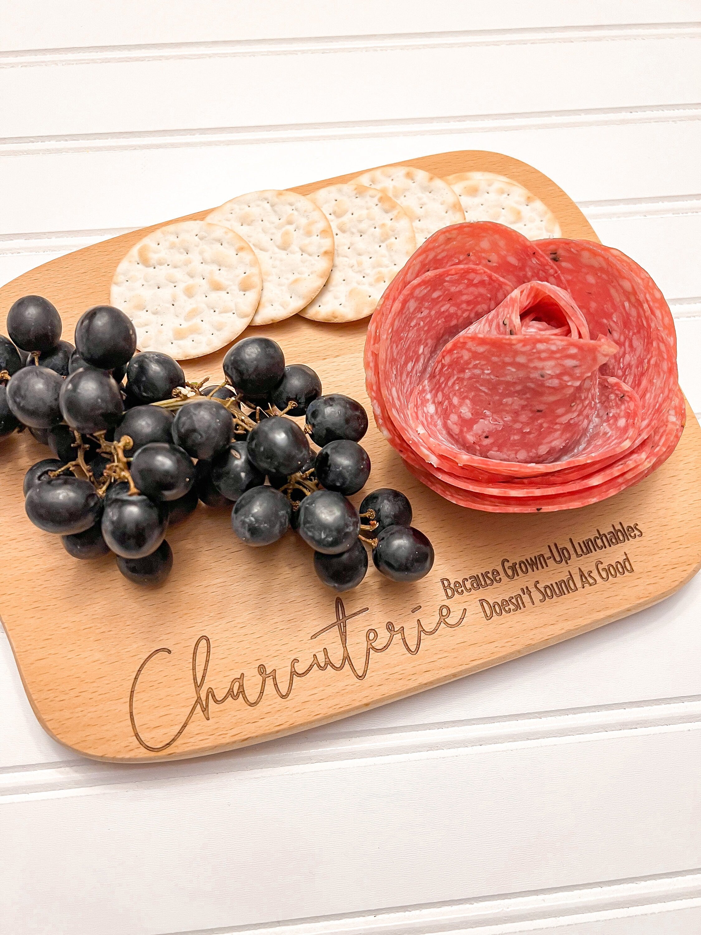Charcuterie Board  Because Adult Lunchables Doesn't Sound As Good –  Everything Done To A T