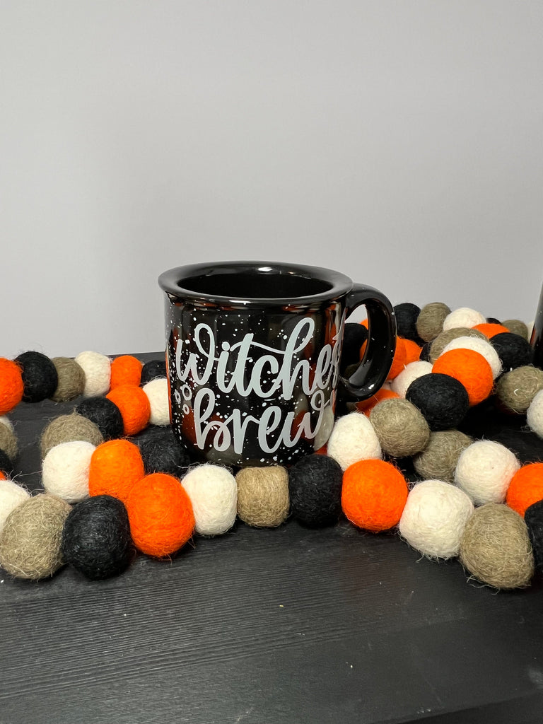 Halloween Mug | Witches Brew | Nightmare Before Coffee | Campfire Mugs